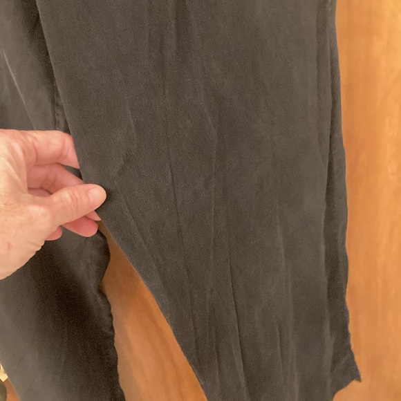 Vintage Victoria Secret Silk Black Lounge Pants - Picture 3 of 6